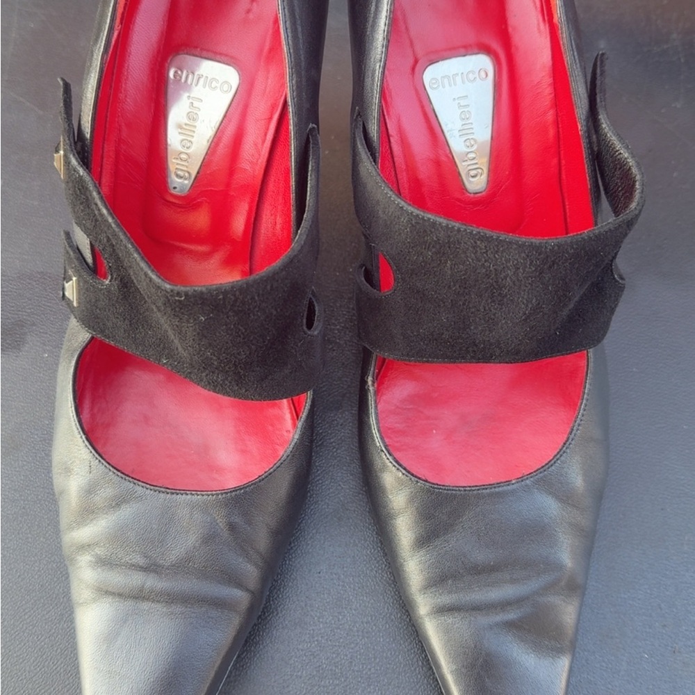 Black and Red Women's Heels